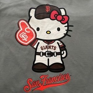 Hello Kitty SF Giants Tee